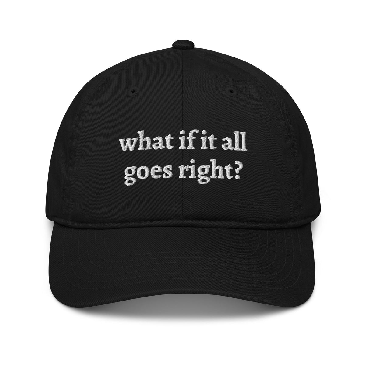 Supplier mockup of The Everyday Reminder Hat